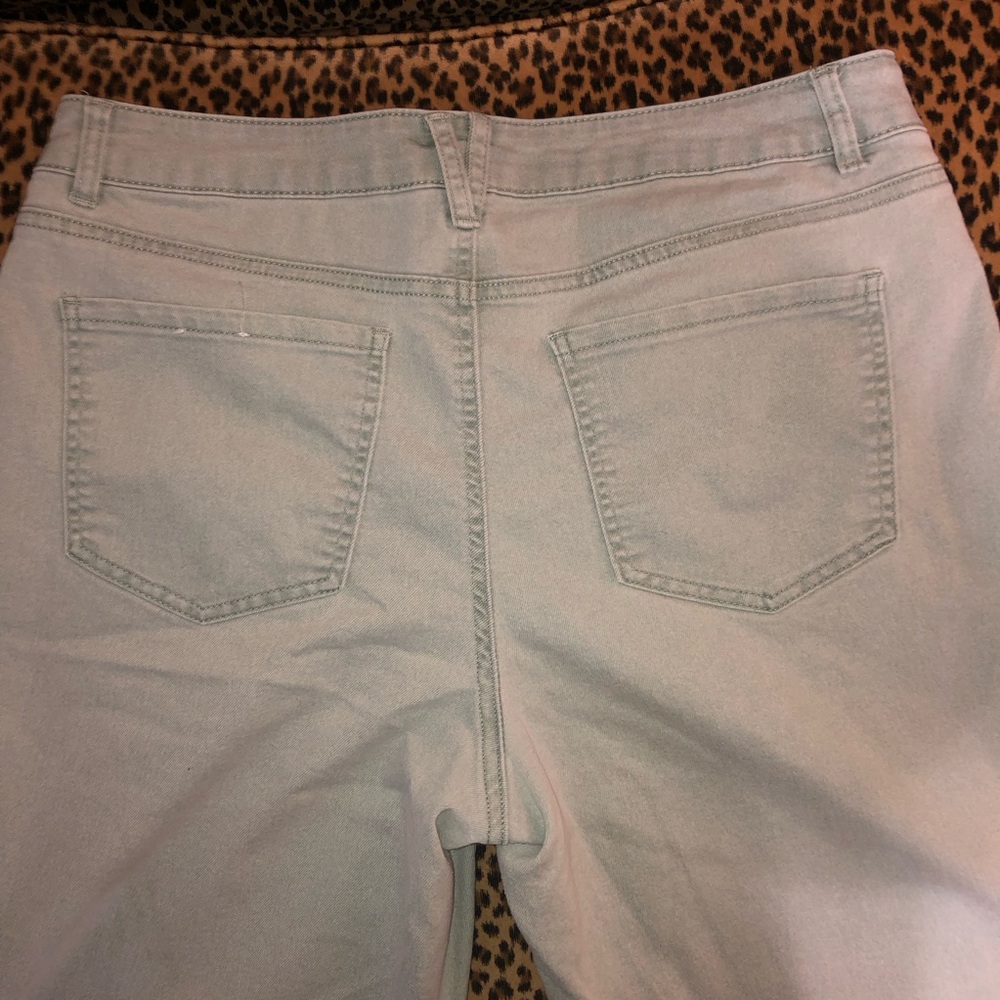 d. jeans Mint Green High-Rise Pants - Picture 5 of 8
